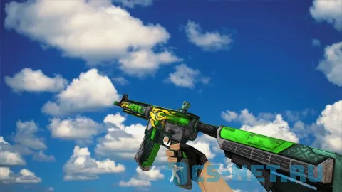 Модель «M4A4 Jalapeno» для CS 1.6