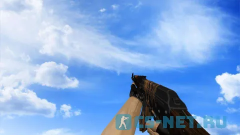 Модель «AK-47 | Tiger из Standoff 2» для CS 1.6 (скрин 4)