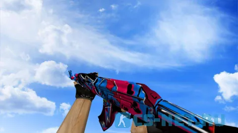 Модель «АК-47 | Звёздный вандал» для CS 1.6 (скрин 2)