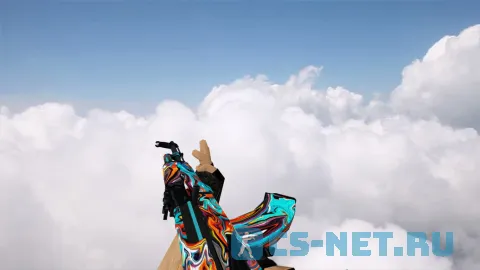 Модель «AK-47 Colorful Apocalypse» для CS 1.6 (скрин 3)