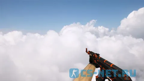 Модель «AK-47 Obstacle (no anim)» для CS 1.6