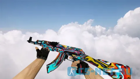 Модель «AK-47 Colorful Apocalypse» для CS 1.6