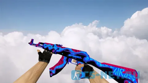 Модель «AK-47 Red Ice» для CS 1.6
