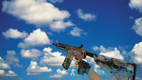 Модель «M4A4 Rage Of Gods» для CS 1.6