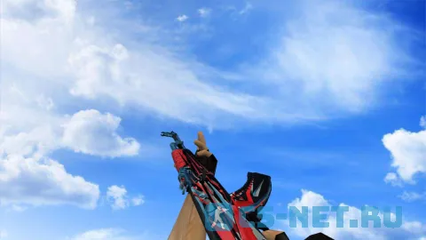 Модель «АК-47 Буйство красок» для CS 1.6 (скрин 3)