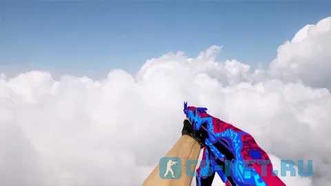 Модель «AK-47 Red Ice» для CS 1.6 (скрин 4)