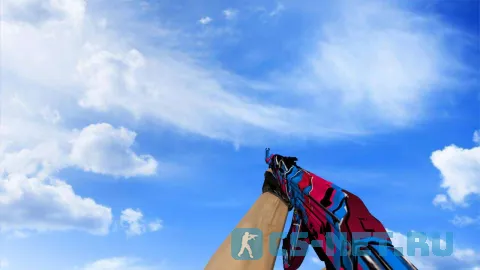 Модель «АК-47 | Звёздный вандал» для CS 1.6 (скрин 4)