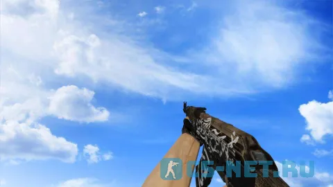 Модель «АК-47 Пустынный повстанец» для CS 1.6 (скрин 4)