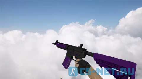 Модель «M4A4 | Ультрафиолет» для CS 1.6