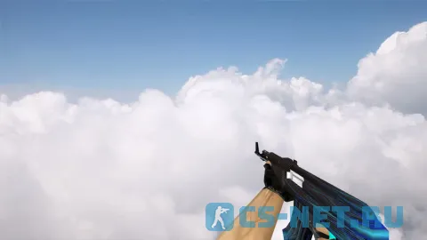 Модель «Default AK-47 Carbon Lines» для CS 1.6