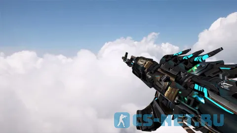 Модель «AK-47 Black Paladin» для CS 1.6 (скрин 2)