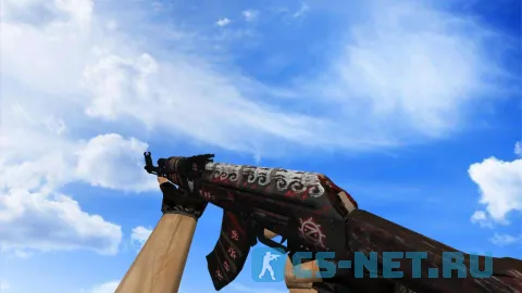Модель «АК-47 | Следопыт» для CS 1.6 (скрин 2)