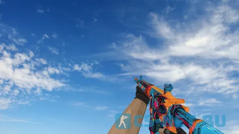 Модель «M4A4 Biowar» для CS 1.6 (скрин 3)