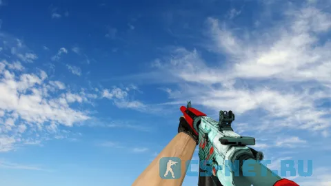 Модель «M4A4 | Дождь из пуль» для CS 1.6 (скрин 3)