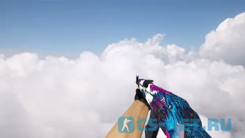 Модель «AK-47 Blue Wolf» для CS 1.6 (скрин 4)