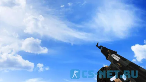 Модель «Default АК-47 | Элитное снаряжение» для CS 1.6 (Скрин 2)