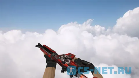 Модель «M4A4 War Red» для CS 1.6 (скрин 2)