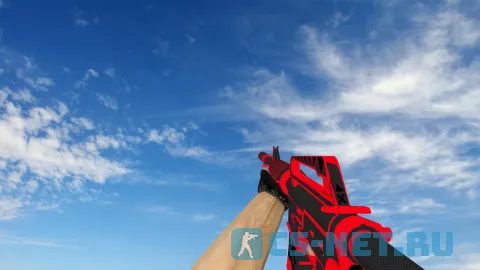Модель «M4A1 X-Force Redline» для CS 1.6 (скрин 3)