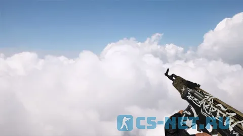 Модель «Default AK-47 Wasteland Rebel» для CS 1.6 (скрин 2)