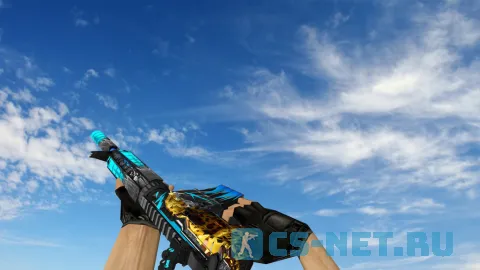 Модель «M4A4 Gury Jaguar» для CS 1.6 (скрин 2)