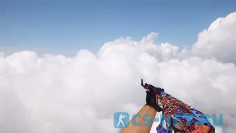 Модель «Стандартный АК-47 | Dragon King» для CS 1.6