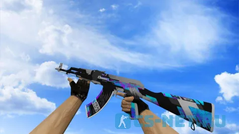 Модель «AK-47 | Necromancer из Standoff 2» для CS 1.6