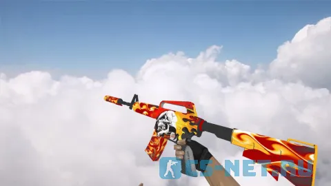 Модель «M4A1 Hot Custard» для CS 1.6