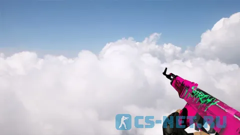 Модель «Default AK-47 Neon Revolution» для CS 1.6 (скрин 2)