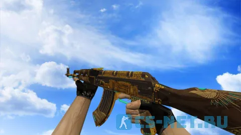 Модель «AK-47 | Treasure Hunter из Standoff 2» для CS 1.6 (скрин 2)