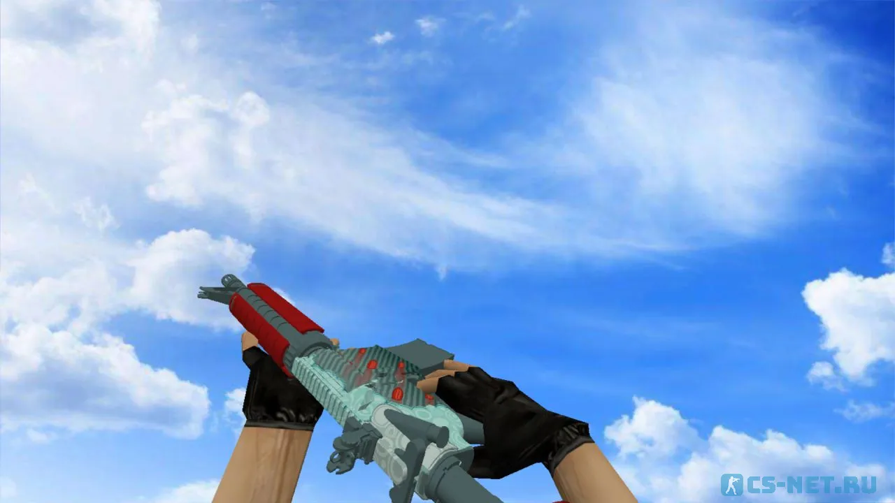 Модель «М4А4 Дождь из пуль» для CS 1.6 (скрин 2)