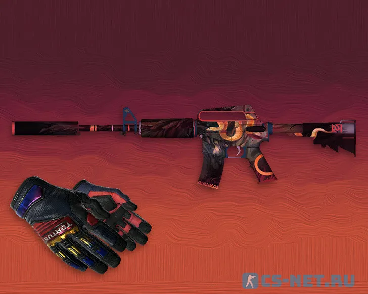 Модель «М4А1 | Добро пожаловать в джунгли» для CS 1.6