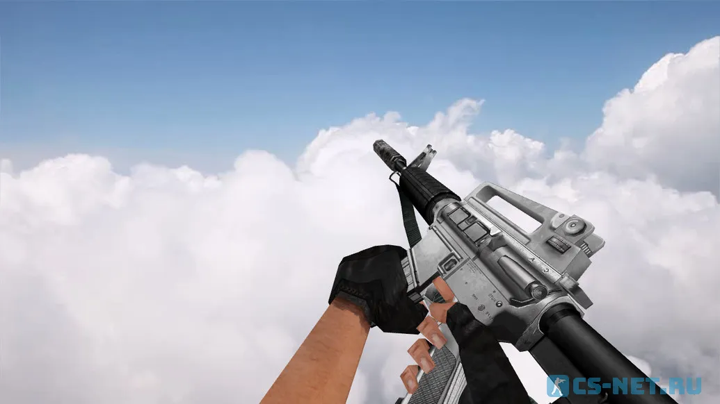 Модель «M4A1 Silverstone» для CS 1.6 (скрин 2)