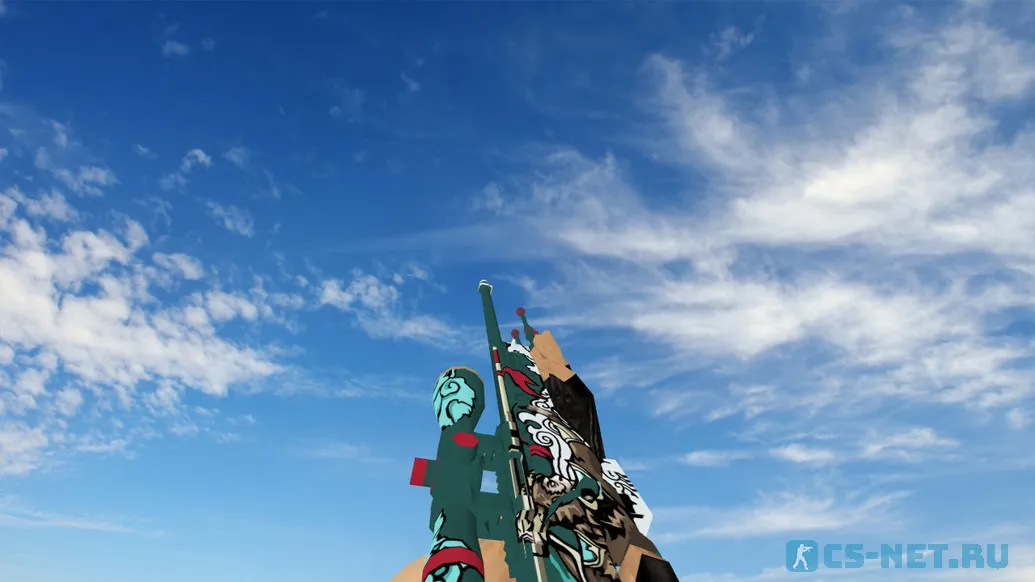 Модель «AWP Monkey King» для CS 1.6 (скрин 2)