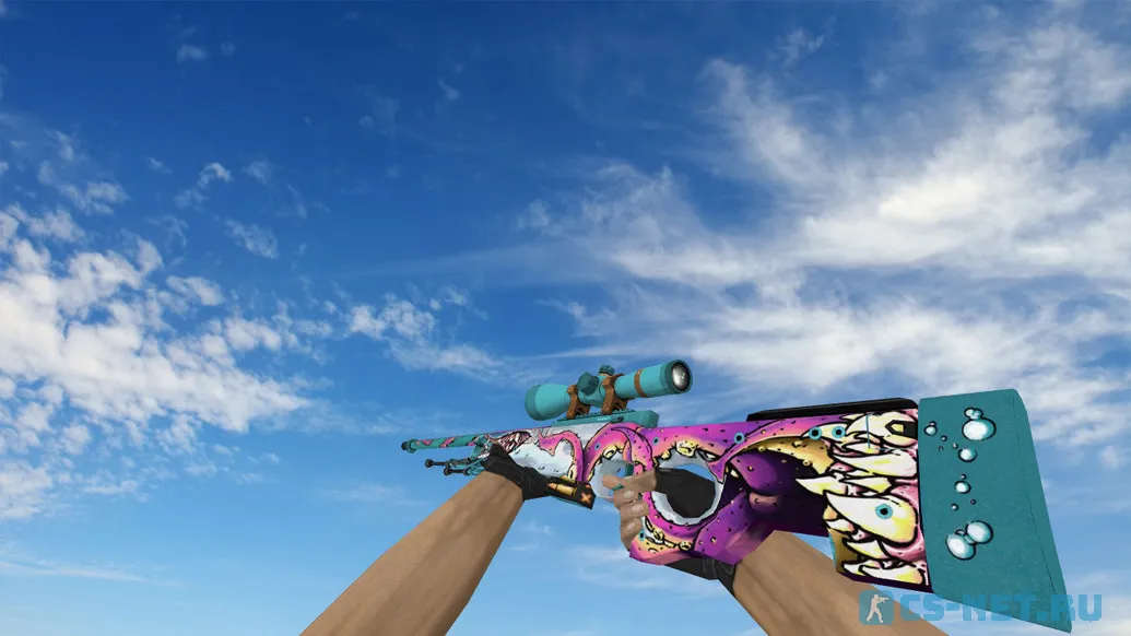 Модель «AWP Ocean Peak» для CS 1.6