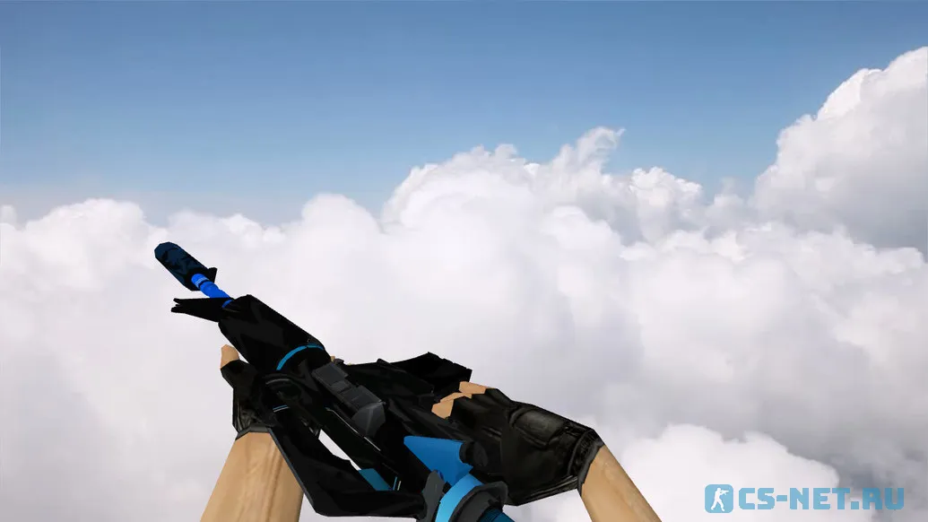 Модель «M4A1 Blue Force» для CS 1.6 (скрин 2)