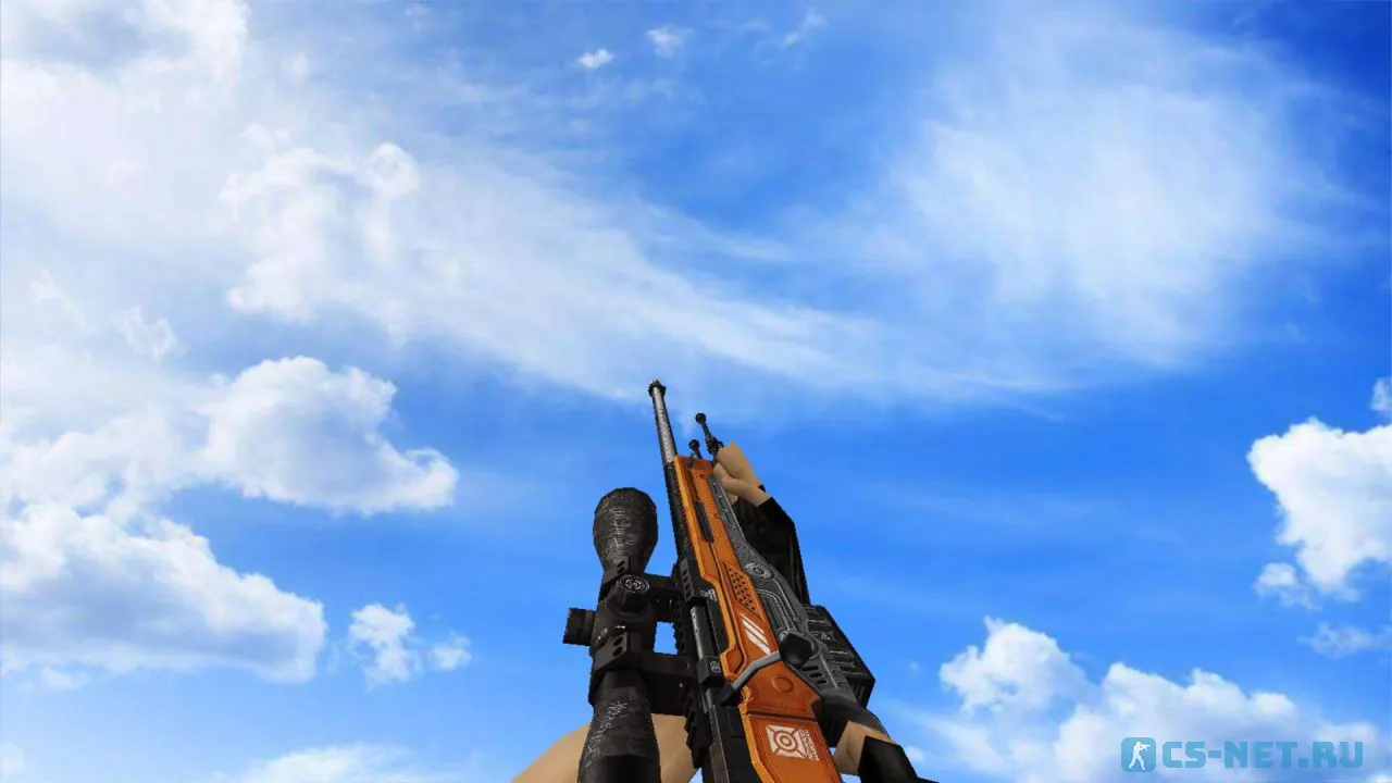 Модель «AWP | Annihilator Orange» для CS 1.6 (скрин 2)