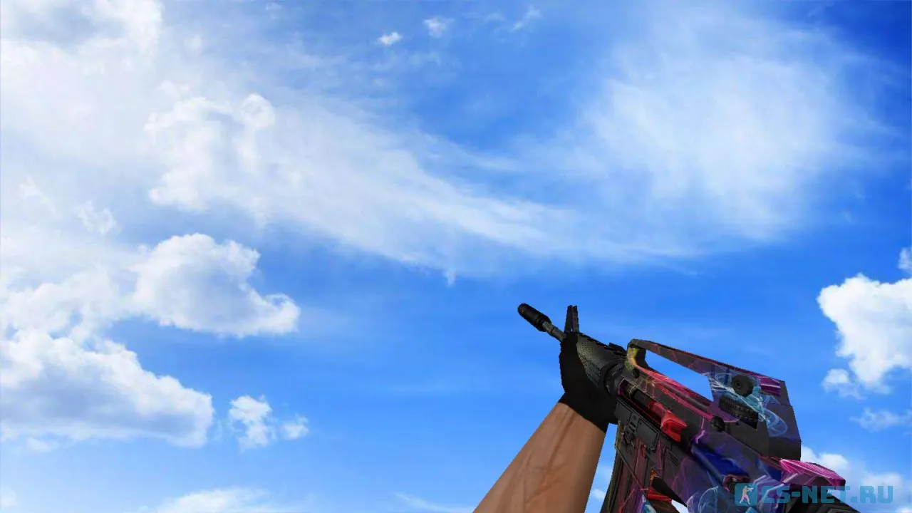 Модель «М4А1 Неоновый туман» для CS 1.6