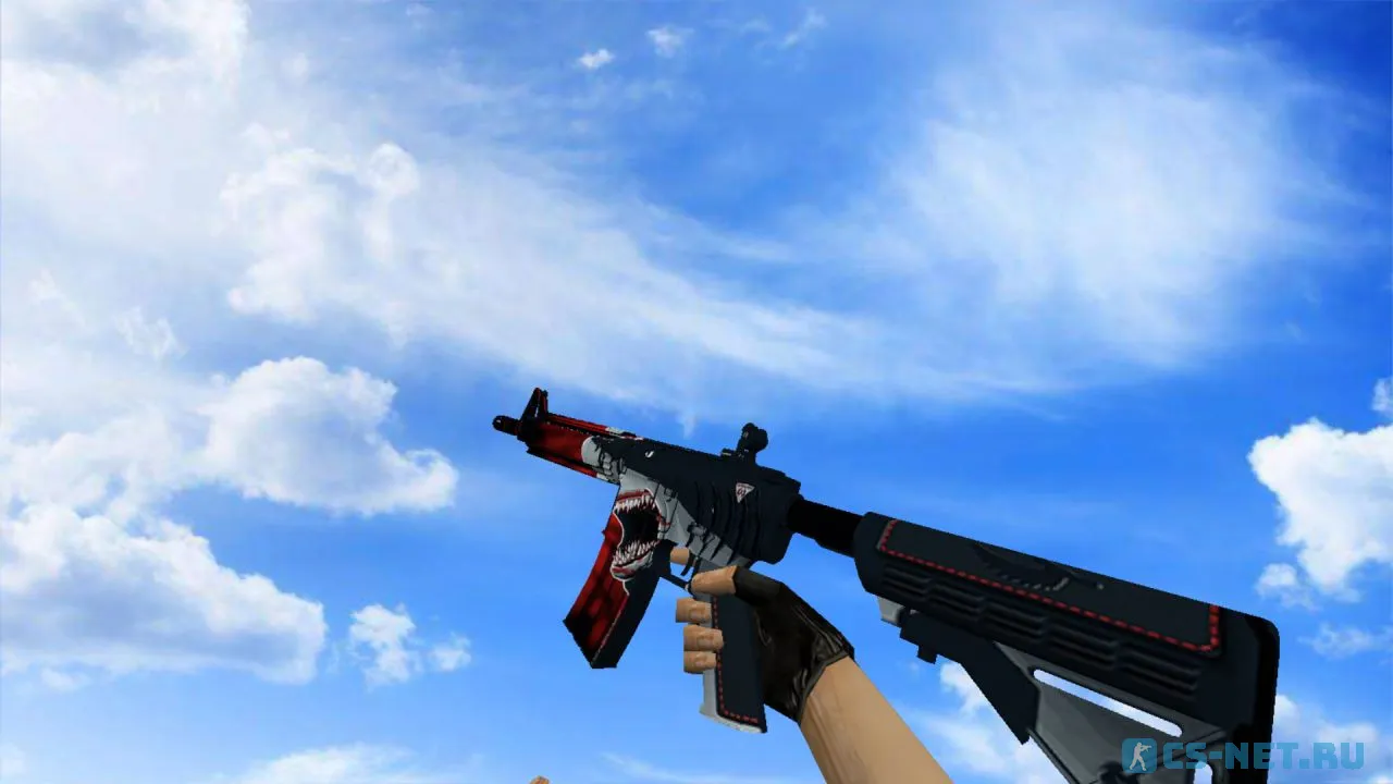 Модель «М4А4 Акула» для CS 1.6