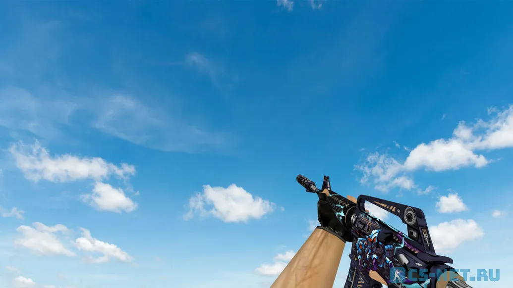 Модель «Default M4A1 High Voltage God» для CS 1.6