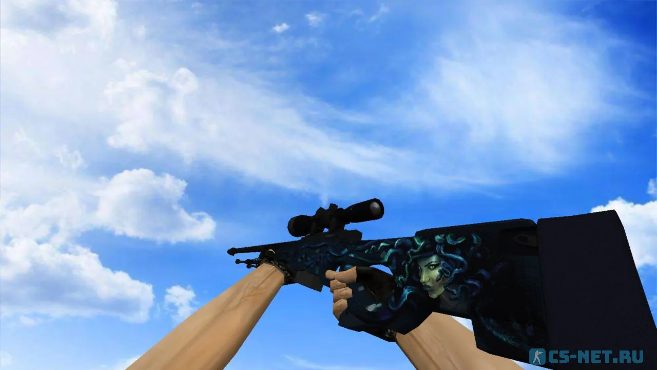 Модель «AWP | Медуза (anim)» для CS 1.6