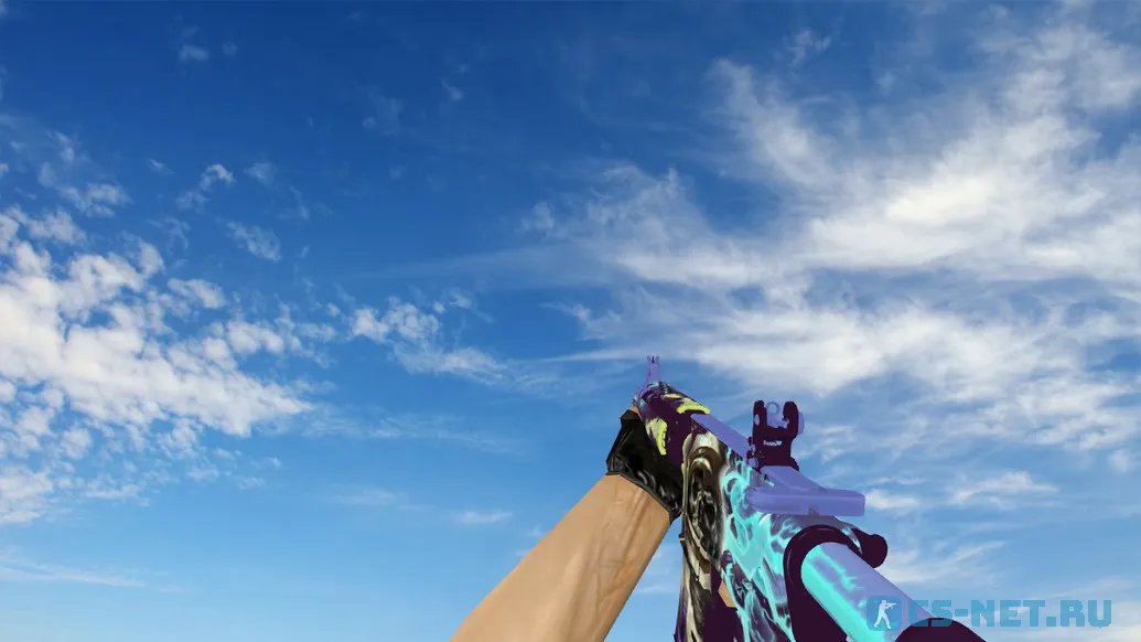 Модель «M4A4 | Безлюдный космос» для CS 1.6 (скрин 3)