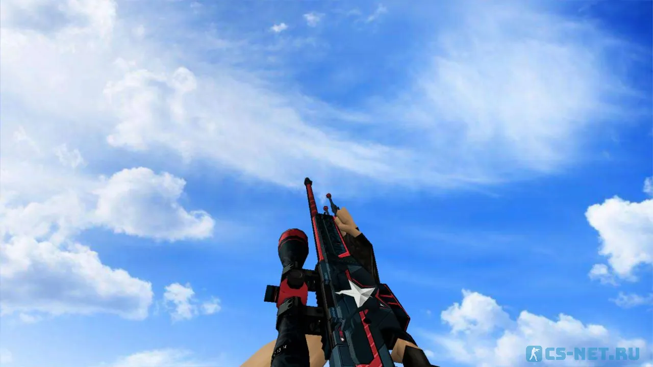 Модель «AWP Капитан удар» для CS 1.6 (скрин 2)
