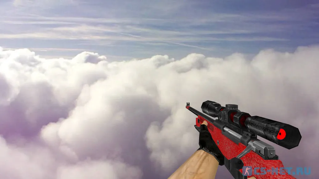 Модель «Default AWP Red» для CS 1.6
