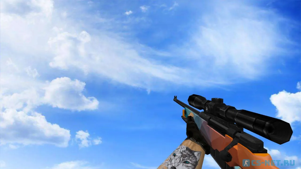 Модель «AWP | Палитра цветов» для CS 1.6