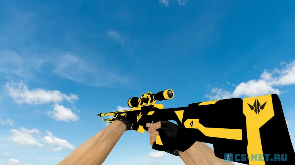 Модель «AWP Apparatus Lime» для CS 1.6