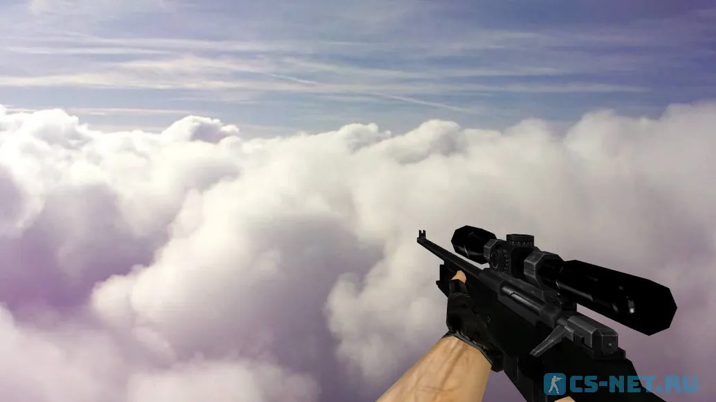 Модель «Default AWP Full Black» для CS 1.6