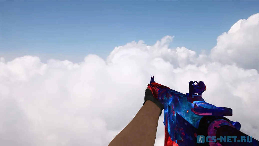 Модель «M4A4 Space Spiral» для CS 1.6