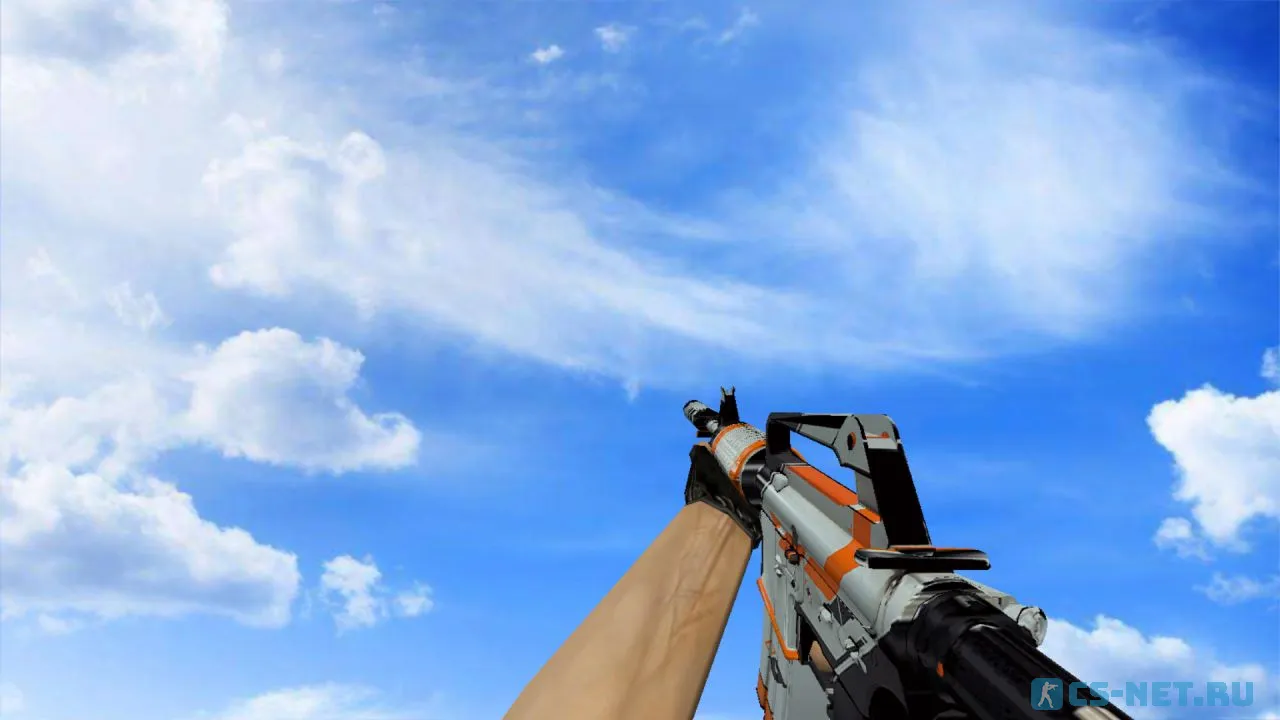 Модель «М4А1 Азимов» для CS 1.6 (скрин 3)