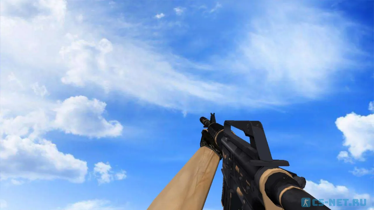 Модель «М4А1 Элитное снаряжение» для CS 1.6 (скрин 3)