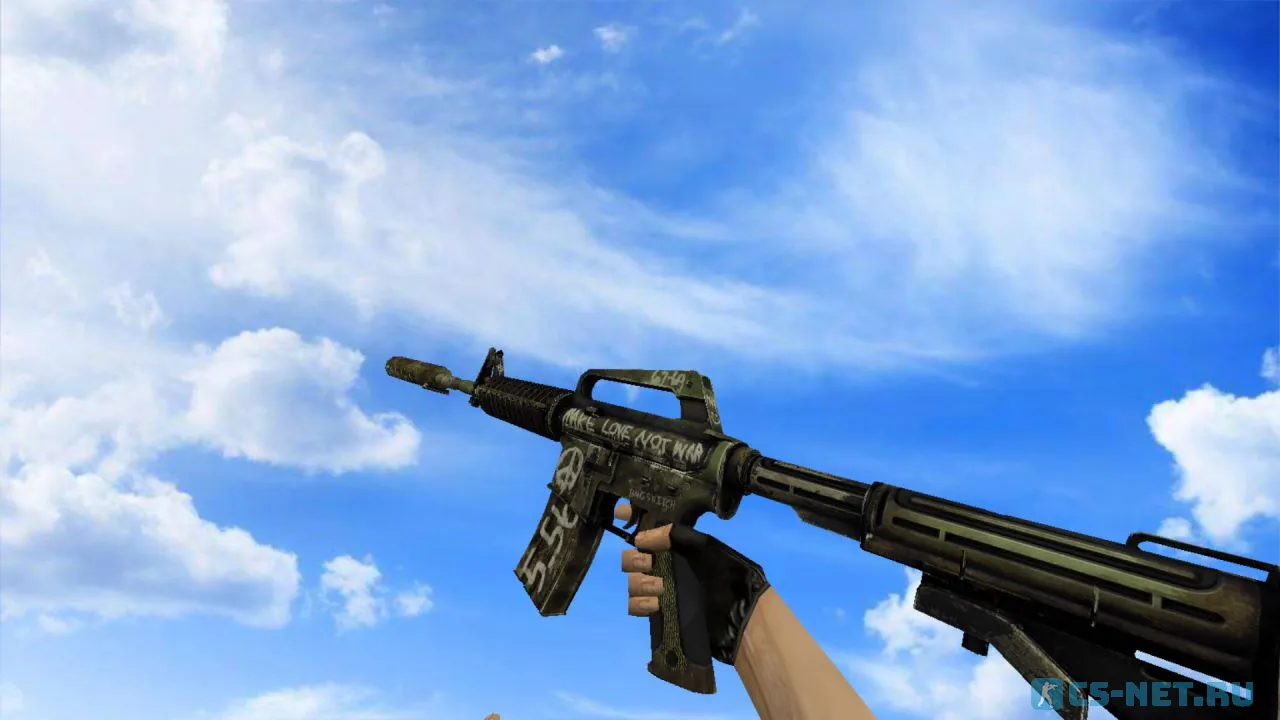 Модель «М4А1 | Взгляд в прошлое» для CS 1.6